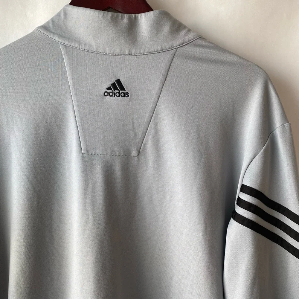 Mens Adidas‎ Golf Climalite size large jacket gray
